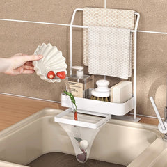 Rag Draining Kitchen Storage Rack