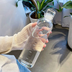 STAY HYDRATED Transparent Tracking Bottle