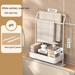 Rag Draining Kitchen Storage Rack