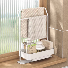 Rag Draining Kitchen Storage Rack