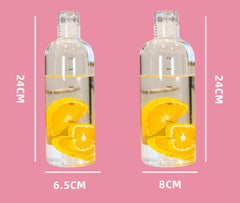 STAY HYDRATED Transparent Tracking Bottle